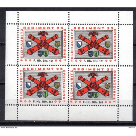 Sello en hb  regiment 23