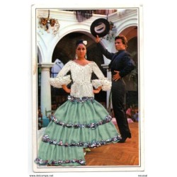 Tarjeta de trajes populares1