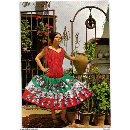 Tarjeta de trajes populares3