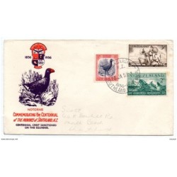 Carta de nueva zelanda de 1956