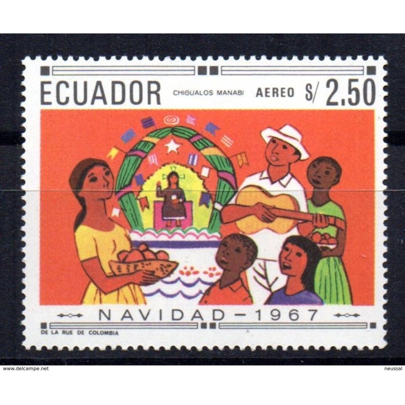 Sello n A494 A Ecuador Sello n A494 A Ecuador