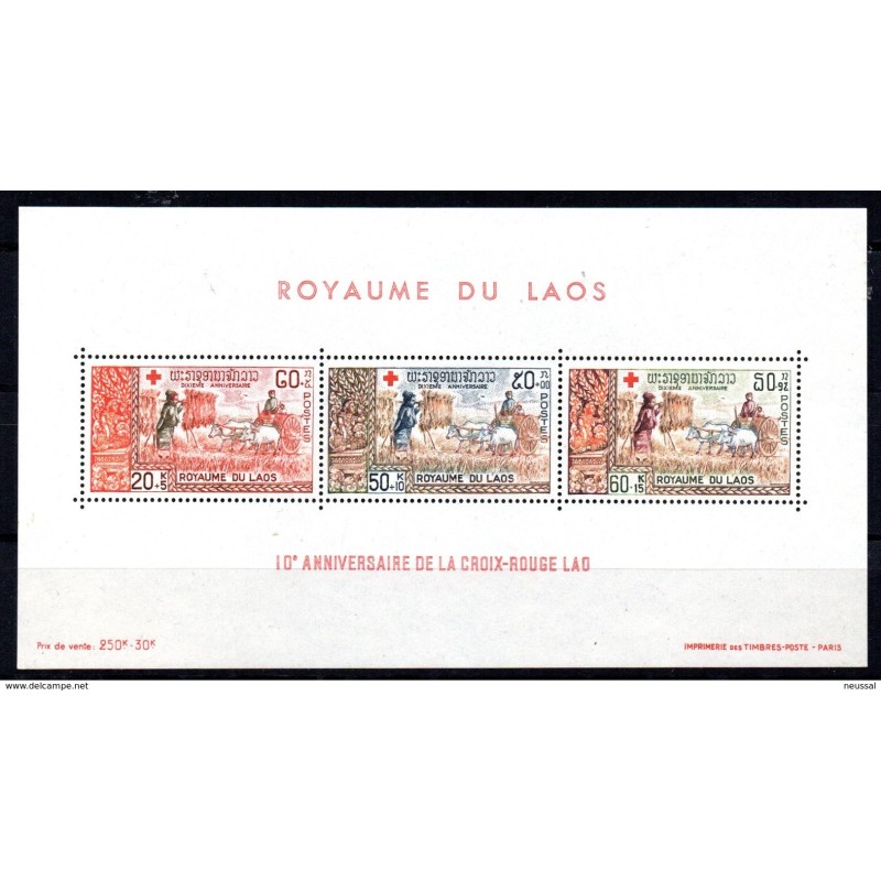 Hb39 Laos cruz roja Hb39 Laos cruz roja