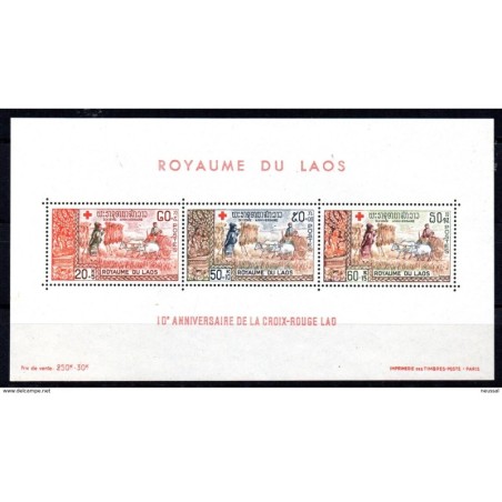 Hb39  Laos  cruz roja