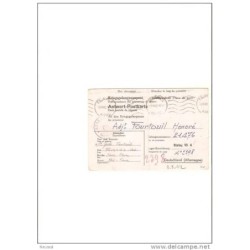 Tarjeta de alemania  304 1942
