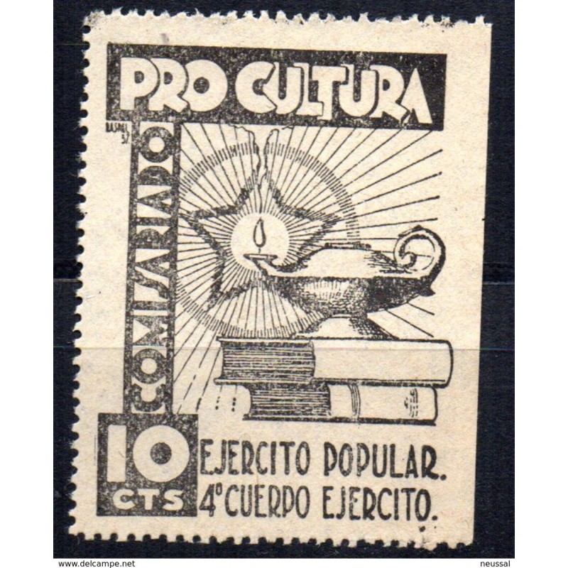 Viñeta pro cultura 10 cts Viñeta pro cultura 10 cts