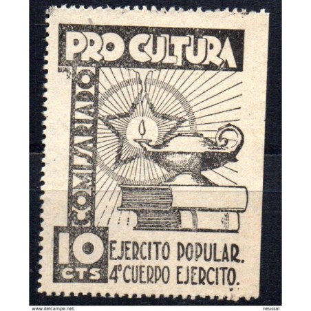 Viñeta  pro cultura 10 cts