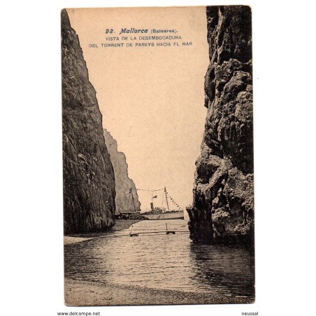 Tarjeta postal  de mallorca