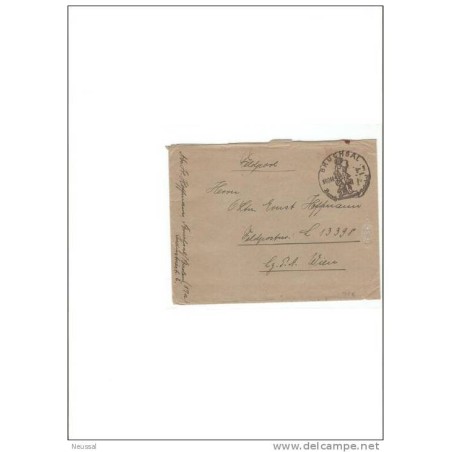 Carta de alemania con cuño bruchsal