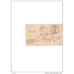 Carta de alemania con cuño bruchsal 1944