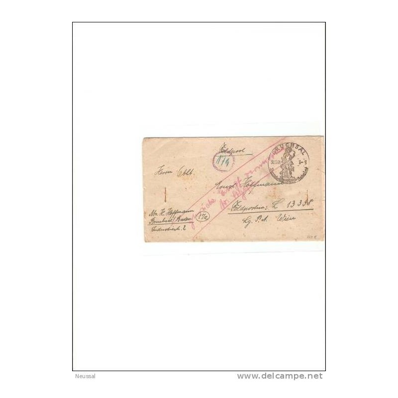 Carta de alemania con cuño bruchsal 1944 Carta de alemania con cuño bruchsal 1944