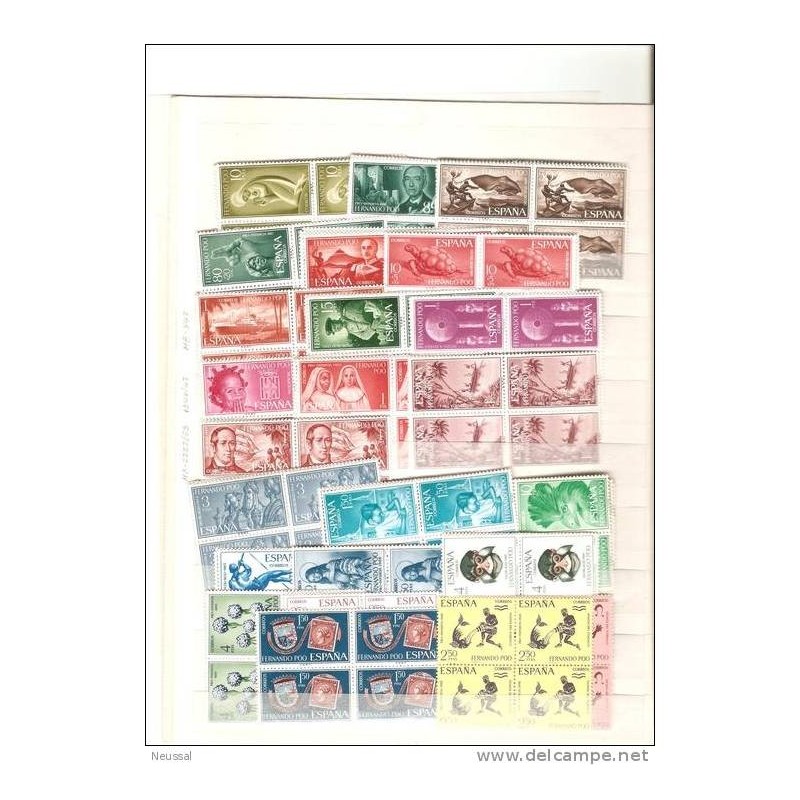 Coleccion en bloque de 4 de 1960 a 1968 Coleccion en bloque de 4 de 1960 a 1968