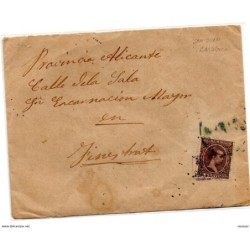 Carta con sello de carteria de san juan barcelona