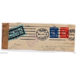 Fragmento de carta de finlandia de 1941