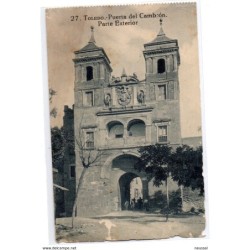 Postal  de toledo Puerta del cambron