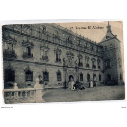 Postal  de toledo El alcazar