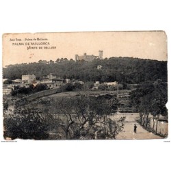 Postal  de palma de mallorca monte bellver