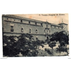 Postal  de toledo  hospital de afuera