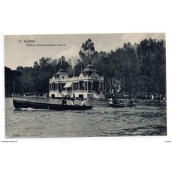 Postal  de madrid retiroembarcadero nuevo