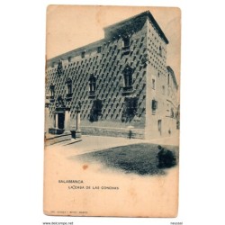Postal  de salamanca  casa de las conchas