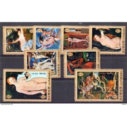 Serie de ajman pinturas