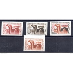 Sello n 221 pruebas de  mauritania