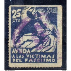 Viñeta de ayuda victimas del fascismo 25cts