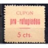 Viñeta de cupon pro refugiados 5cts