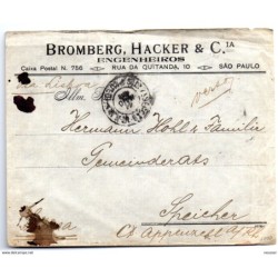 Carta con matasellos de 1913