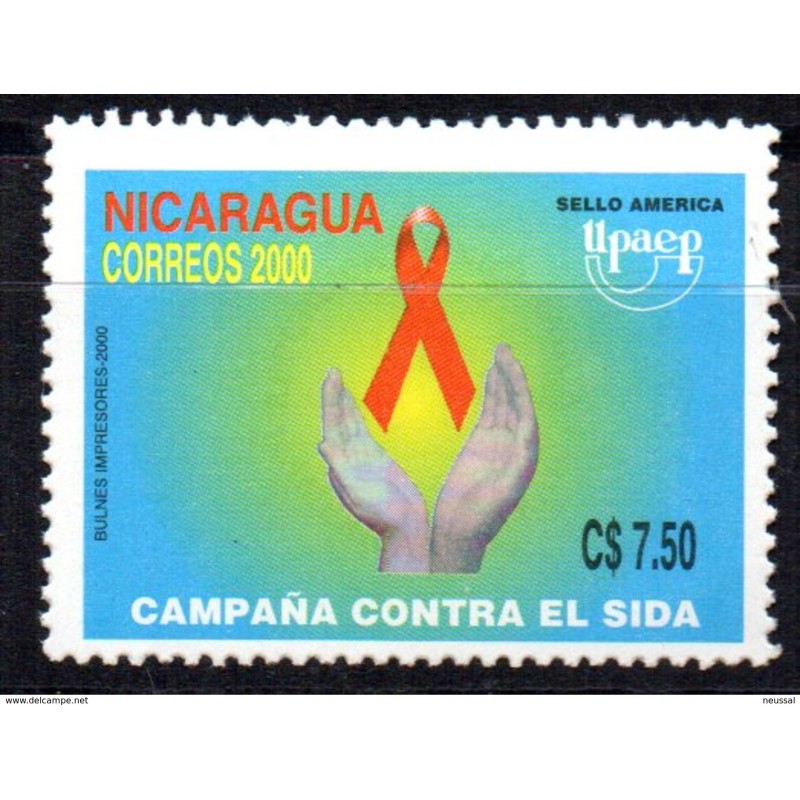 Sello n 2523 Nicaragua Upaep Sello n 2523 Nicaragua Upaep