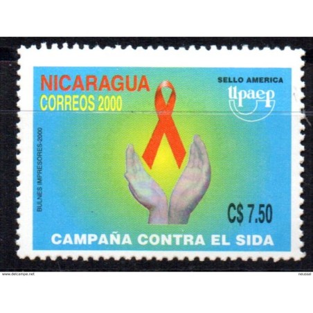 Sello n 2523 Nicaragua  Upaep
