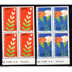 Serie en bloque de 4 n 27956 Turquia