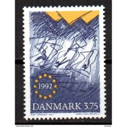 Sello  n 1041 Dinamarca