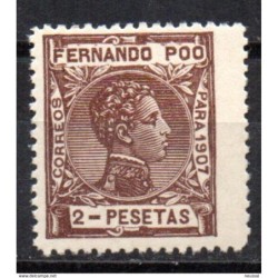 Sello n 163  Fernando poo