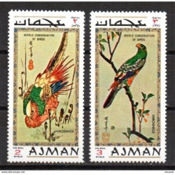 Sellos aereos  world conservartion of birds Ajman