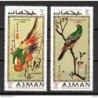 Sellos aereos  world conservartion of birds Ajman