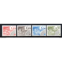 Serie timbres preobliteres  n 1747  Francia