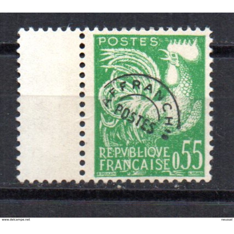 Sello timbres preobliteres n 122 Francia Sello timbres preobliteres n 122 Francia