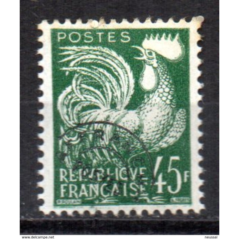 Sello timbres preobliteres n 117 Francia Sello timbres preobliteres n 117 Francia