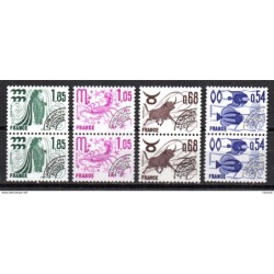 Serie en pareja  timbres preobliteres  n 1469  Francia