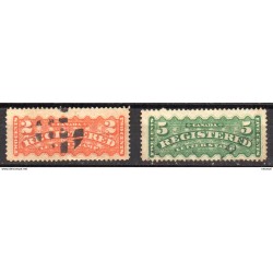 Sellos n 12 timbres pur lettres chargees Canada