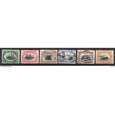 Serie  n 13843 143 new with hinged Estados unidos
