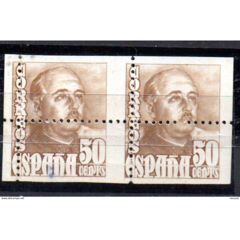 Pareja de sellos n 1022dh 1022dv España Pareja de sellos n 1022dh 1022dv España