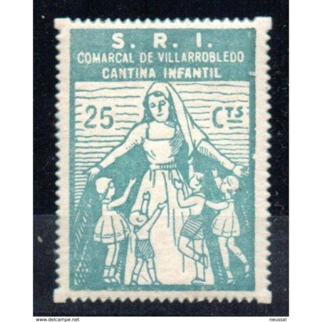 Viñeta villarrobledo 25cts