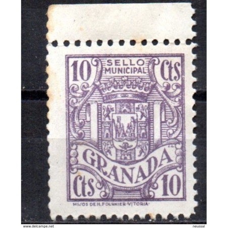Sello local de granada10cts