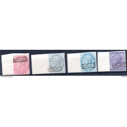 Serie n 3841 sin dentar y sobrecarga specimen belgica