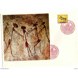 Carta con matasellos especial centenario de la universidad de zaragoza en rojo