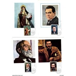 Serie n 202730 personajes españoles  tarjeta maxima