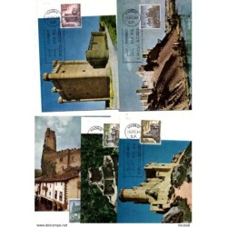 Serie n 188084 castillos  tarjeta maxima