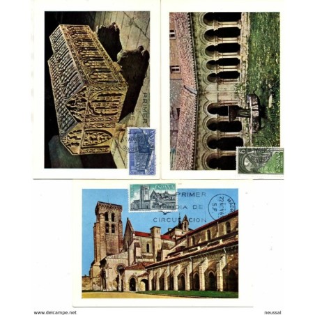 Serie n  19468 monasterio de las huelgas  tarjeta maxima
