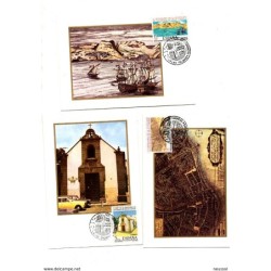 Serie n  24779 fundacion de la palma gran canarias matasellos especial tarjeta maxima
